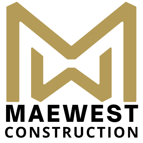 MaeWest Construction logo MaeWest Construction logo